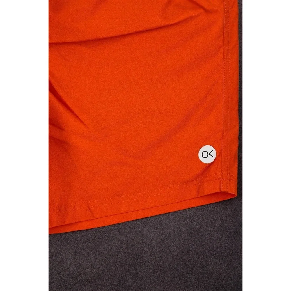 OUTERKNOWN Orange Nomadic Volley Board Shorts Trunks Men's M Beach Coastal NWT‎
